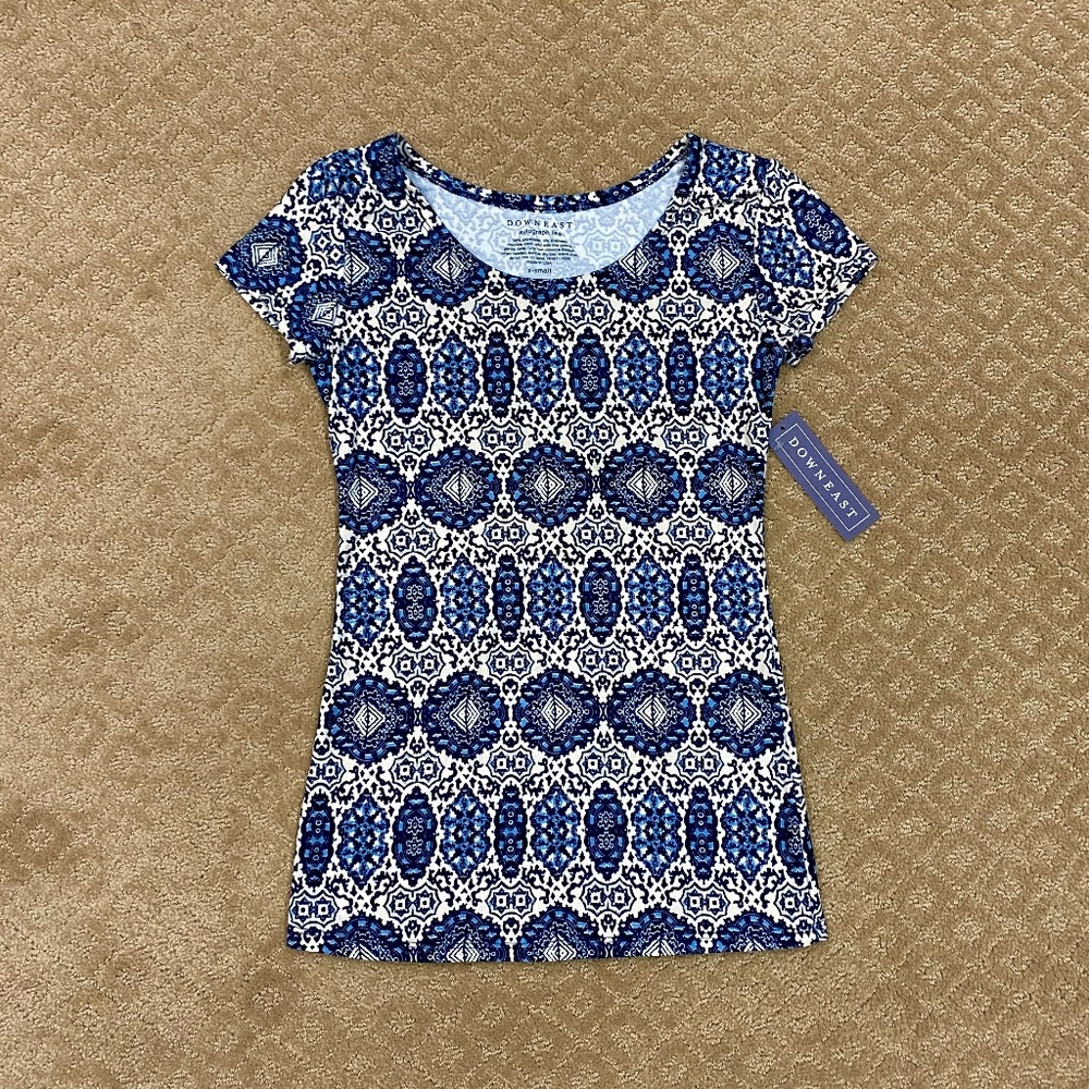 (NWT) DownEast Autograph Tee